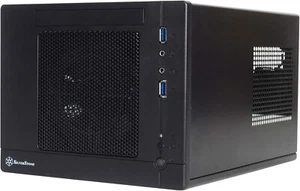 Silverstone SST-SG05BB-LITE (schwarz) USB3.0 MINI-ITX SFF Gehäuse - Bild 1 von 6