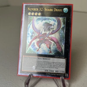 Number 32: Shark Drake GAOV-EN042 Ultimate Rare Yugioh NM - Picture 1 of 3