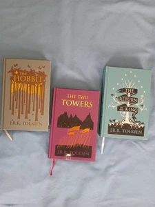 Lot of 3 J. R. R. Tolkien Hardcover The Hobbit The Two Towers The Return Of The  - Imagen 1 de 12