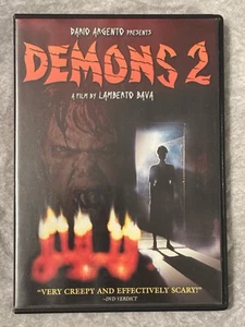 Demons 2 DVD 1986 UNCUT Dario Argento Lamberto Bava Horror Anchor Bay MINT DISC - Imagen 1 de 5