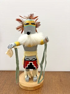 Amerikanische Ureinwohner Navajo Kachina Puppe 6,25 Zoll groß Vintage Wachteltänzerin Kachina - Bild 1 von 8