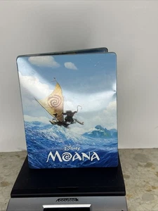 Disney Moana 2016 Best Buy Exclusive Blu-Ray + DVD Steelbook - Picture 1 of 7