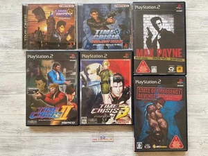 Sony PS 1 2 Time Crisis 2 3 & Project Titan & Max Payne & State of Emergency Set - Bild 1 von 14