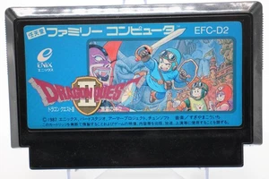 Dragon Quest 2 Nintendo Famicom Cartridge Only Enix 1987 EFC-D2 Tested&Worked - Picture 1 of 6