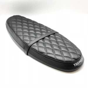 Zweisitzer Sattel gesteppt, schwarz, Original Triumph Zubehör A9708613 - Bild 1 von 3