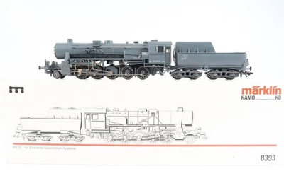 Märklin 8393 H0 Dampflok BR 52 3604 der DRG (DC= HAMO) in OVP - Bild 1 von 4