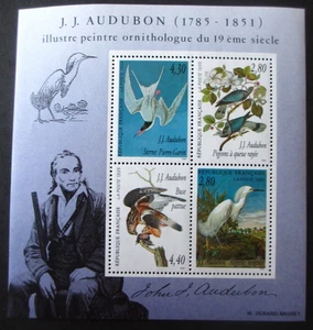Bloc Feuillet BF n°18 -AUDUBON Ornithologue - FRANCE - 1995 - Neuf**  - Picture 1 of 1