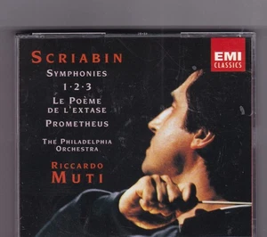 ALEXANDER SCRIABIN Symphonies 1 2 3 Le Poeme De L'extase Prometheus 3 CD MINT/NM - Bild 1 von 2