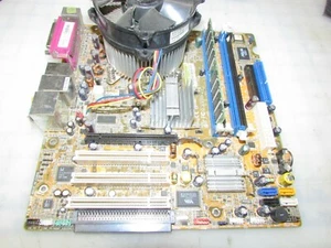 ASUS PTGD1-LA REV 1.06 / HP 5187-7617 Motherboard +3.0GHZ PENTIUM 4 +1GB RAM - Picture 1 of 1