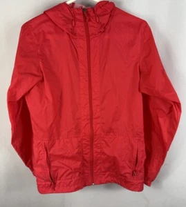 Columbia Regenjacke Gr. Small Damen rot wasserdicht Nylon Mantel Kapuze " - Bild 1 von 8