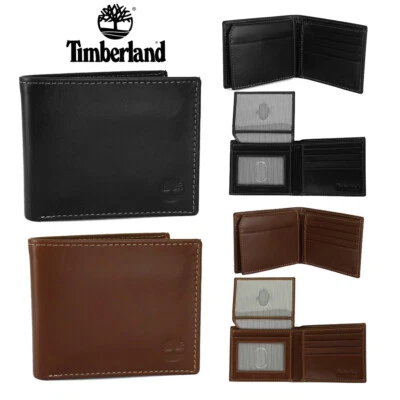 Timberland Men's Genuine Leather Passcase Wallet - Image 1 of 4