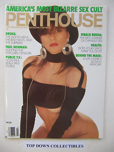 Penthouse Magazine  July  1990  Marie Duarte  Pet Of The Month