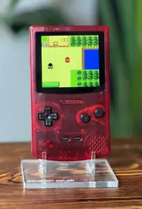 FPGBC Gameboy Color GBC Funnyplaying IPS Screen USB-C Rechargeable Crimson Red - Picture 1 of 9