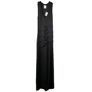 Nicole Miller Studio Maxi Tidal Dress Womens S Sleeveless Scoop Neck NWT $245  - Bild 1 von 8