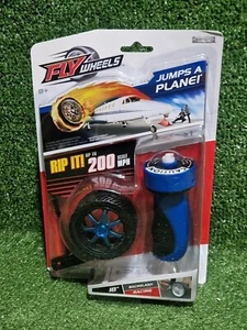 Nuevo Jakks Pacific Fly Wheels Eje Street Handle Rip Pull Juguete Carreras Saltar Azul - Imagen 1 de 4