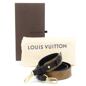 LOUIS VUITTON Shoulder Strap Monogram Reverse (PVC / Leather) J02371 Brown - Picture 1 of 9