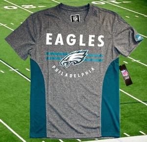 NFL Herren Philadelphia EAGLES Logo Jersey Tee, Kurzarm Poly-Tricot T-Shirt - Bild 1 von 5