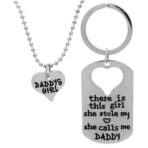 Collar de cadena Art Attack Daddy's Girl - Imagen 1 de 4