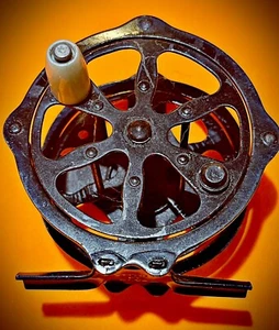 Vintage Sammler Skelett Fliegen Angelrolle - Top Zustand - Bild 1 von 5