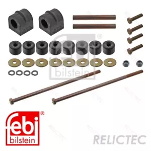 Front Anti-Roll Sway Bar Stabilizer Repair Kit MB:R107,W114,W115,C107,SL - Picture 1 of 10