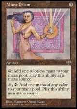 Magic the Gathering MTG Mana Prism (308) Mirage   LP