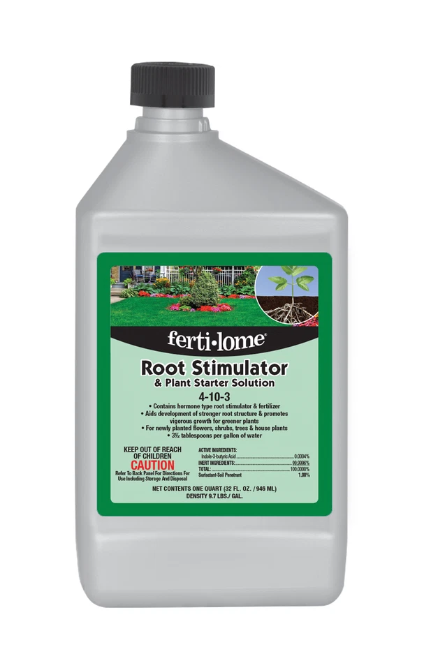 Estimulador de raíces Ferti-lome y solución de inicio de plantas 4-10-3 (32 oz) Foto 1 de 1
