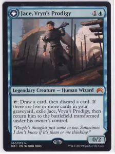 2015 Magic The Gathering Origins #60 Jace, Vryn's Prodigy/Jace, Telepath Unbound - Picture 1 of 1