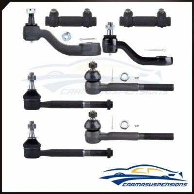 Kit de suspensión 8x brazo loca Pitman extremo barra de amarre para Chevrolet GMC K2500 1993-00 Foto 1 de 4
