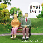 14pcs Model Train G scale Sitting Figures 1:25 Painted People different Poses!