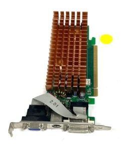 GEFORCE 7300 GRAPHICS CARD 128MB 64BIT OAL 6-7/8" - Picture 1 of 7