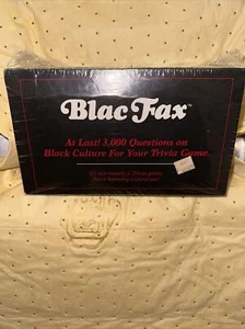 Juego de trivia afroamericano de colección Blacfax extremadamente RARO más de 3000 preguntas Nuevo de Lote Antiguo - Imagen 1 de 5