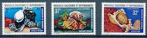[BIN19137] New Caledonia 1974 Shells good set very fine MNH Airmail stamps