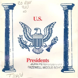 U S Presidents : A History of the Presidents of the United States : MS DOS CD - Picture 1 of 3