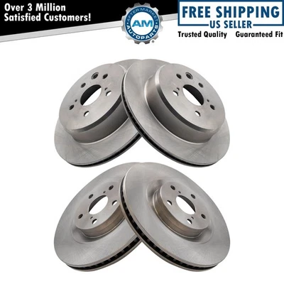 Front & Rear Brake Rotors Set Fits Lexus - Image 1 of 4