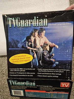 Filtro de lenguaje sucio TV Guardian vintage Foto 1 de 4