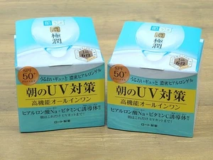 Hada Labo Gokujyun UV White Gel 90g 3.17oz SPF50+ PA++++(Set of 2)(from Japan) - Picture 1 of 5