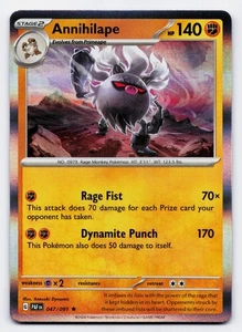 Annihilape [047/091] SV: Paldean Fates Holo Rare [Pokemon Card English] - Picture 1 of 2