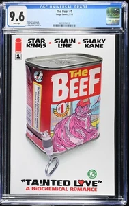 The Beef #1 CGC 9.6 2018 Image Comics Starkings Shaky Kane Shainline - Picture 1 of 2