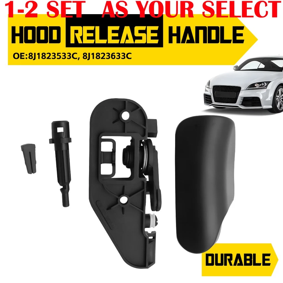 Manija de liberación del capó LHD para Audi TT TTRS 2006-2014 cupé/roadster 8J1823533C EXD Foto 1 de 1