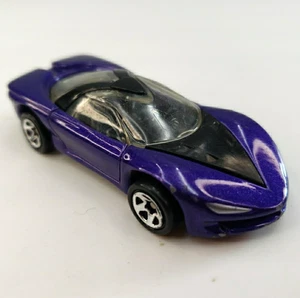Vintage 1989 Hot Wheels Purple Pontiac Banshee Diecast 1/64 (R4-20) - Picture 1 of 8