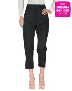 RRP €895 HAIDER ACKERMANN Shifted Trousers FR40 US8 UK 12 M Linen Blend Cropped - Picture 1 of 6
