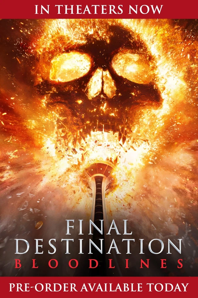 Studio Distribution Services Final Destination Bloodlines DVD, Horror Movie,