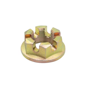 Rear Axle Nut, Flanged, for All Aircooled VW, Sold Each Dunebuggy & VW - Picture 1 of 1