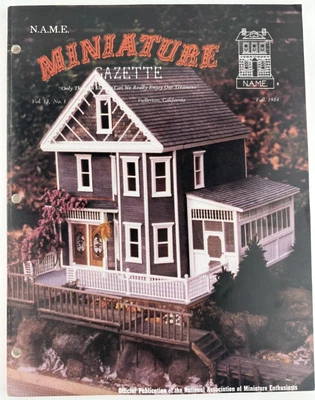 N.A.M.E. Revista Gaceta Miniatura Trimestral Otoño 1984 Vol. 13, No. 1 Foto 1 de 4