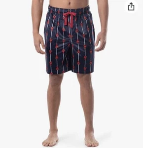 Men's IZOD Lite Touch Fleece Sleep & Lounge Short Pajama Lobster NWT Medium - Picture 1 of 8