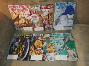 6 Better Homes & Gardens Magazines November 2020 - April 2021 Current Issues Lot - Picture 1 of 4