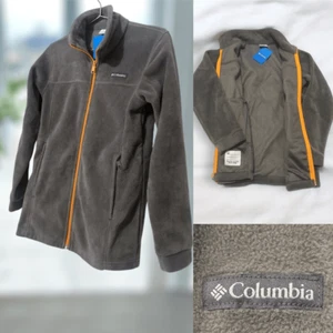 COLUMBIA Winter Snow Birch Falls Fleece Full Zip Jacket Jumper Sweater Size L - Picture 1 of 10