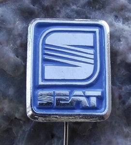 Sitz Auto Firma Spanien S Motiv Logo spanischer Automobilhersteller feste Pin Abzeichen - Bild 1 von 3