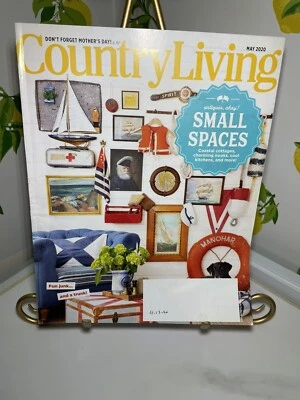 Журнал Country Living май 2020 выпуск антиквариат Ahoy небольшие пространства - Изображение 1 из 2
