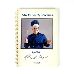 My Favorite Recipes Vol 1 By Chef Horst Mager (Signed Copy-First Edition) 1994 - Picture 1 of 11
